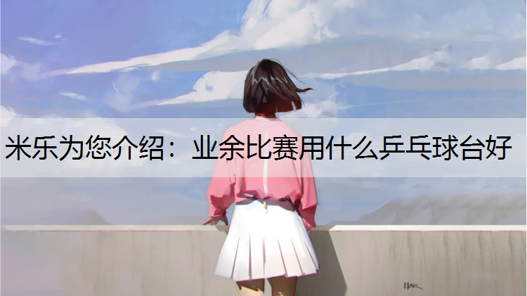 米乐为您介绍：业余比赛用什么乒乓球台好
